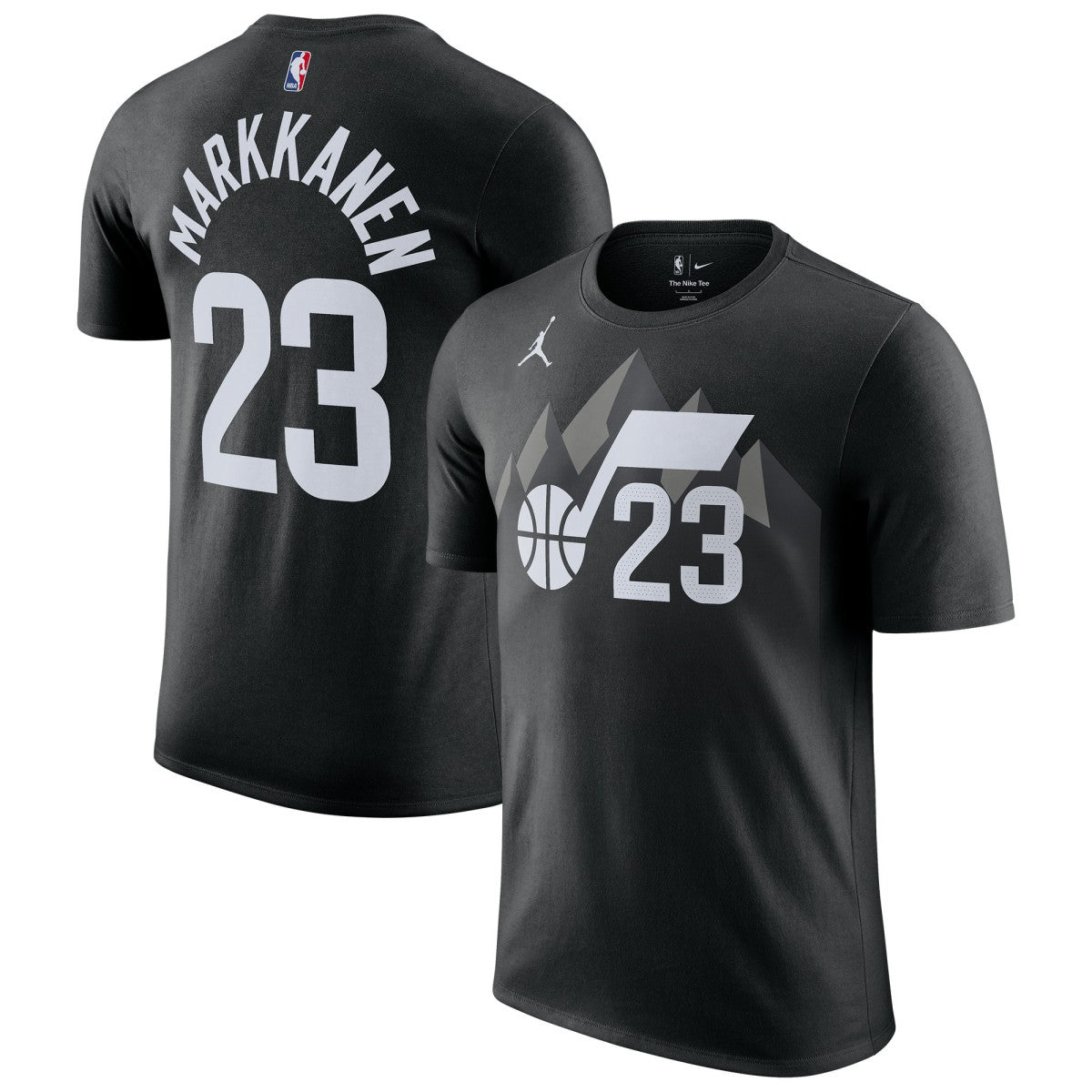 Lauri Markkanen Utah Jazz Jordan Brand Statement Edition Name & Number T-Shirt Online