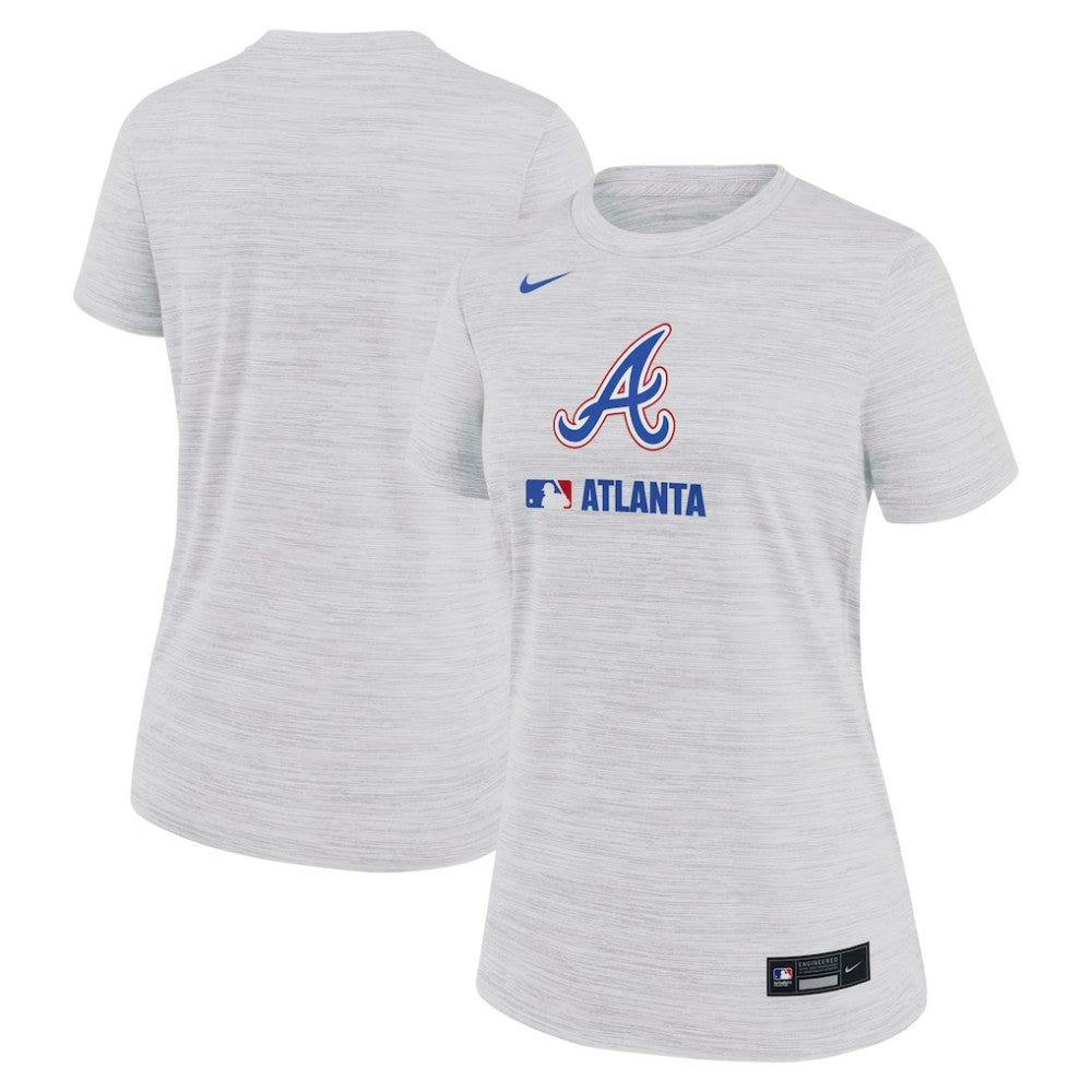 Atlanta Braves Nike Women's Authentic Collection City Connect Velocity Dri-FIT T-Shirt | MLB On Sale