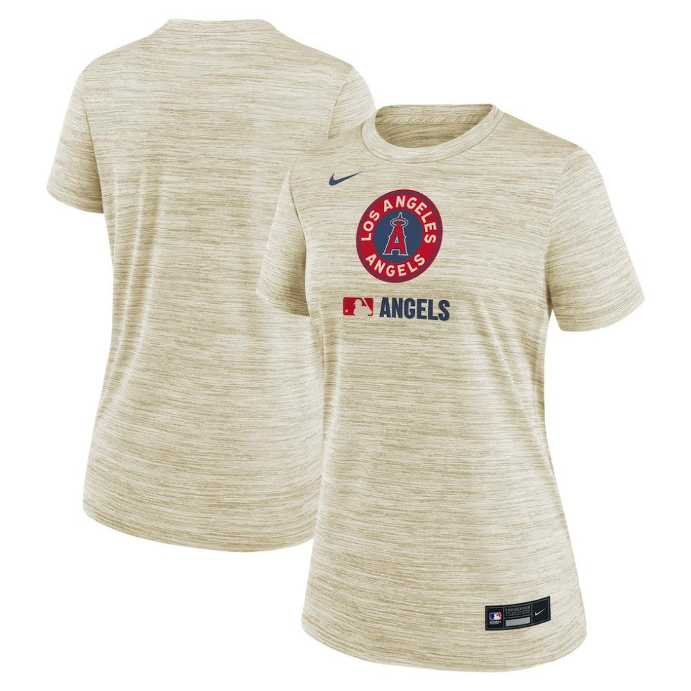 Los Angeles Angels Nike Women's Authentic Collection City Connect Velocity Dri-FIT T-Shirt | MLB Sale