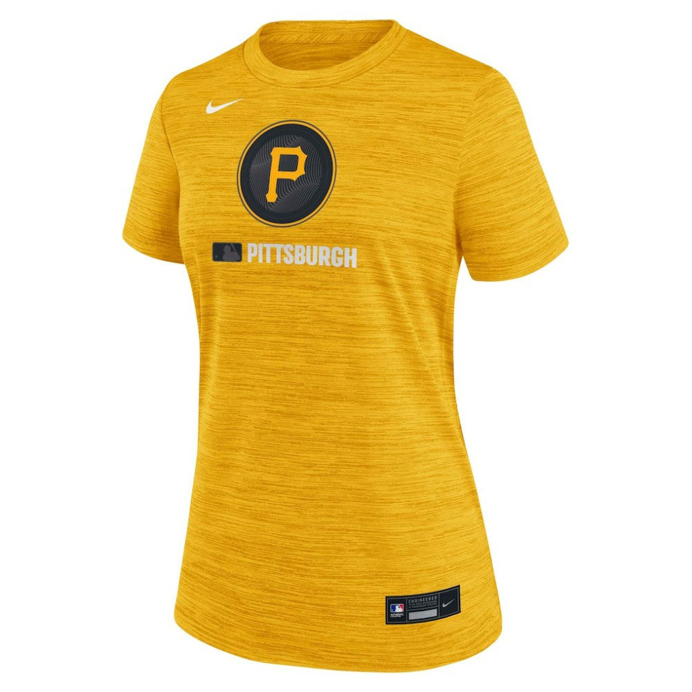 Pittsburgh Pirates Nike Women's Authentic Collection City Connect Velocity Dri-FIT T-Shirt | MLB Online