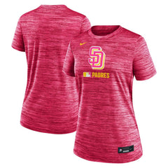 San Diego Padres Nike Women's Authentic Collection City Connect Velocity Dri-FIT T-Shirt | MLB On Sale