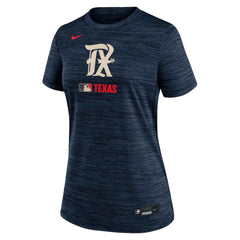 Texas Rangers Nike Women's Authentic Collection City Connect Velocity Dri-FIT T-Shirt | MLB Outlet
