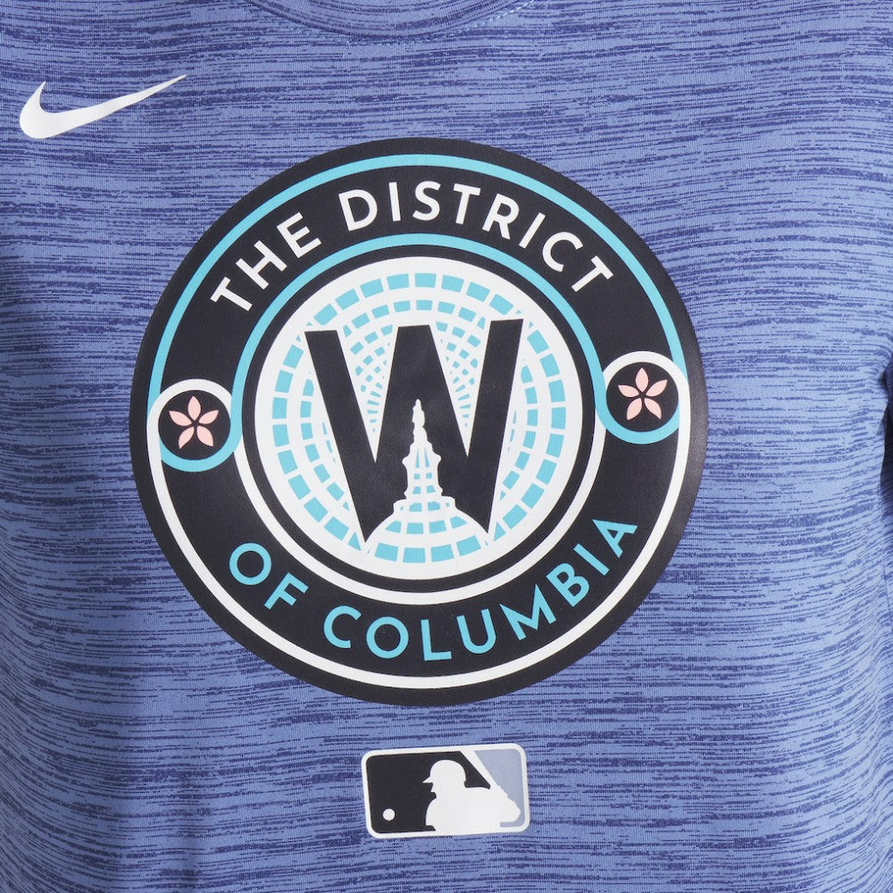 Washington Nationals Nike Women's 2025 City Connect Authentic Collection Velocity Dri-FIT T-Shirt | MLB Online