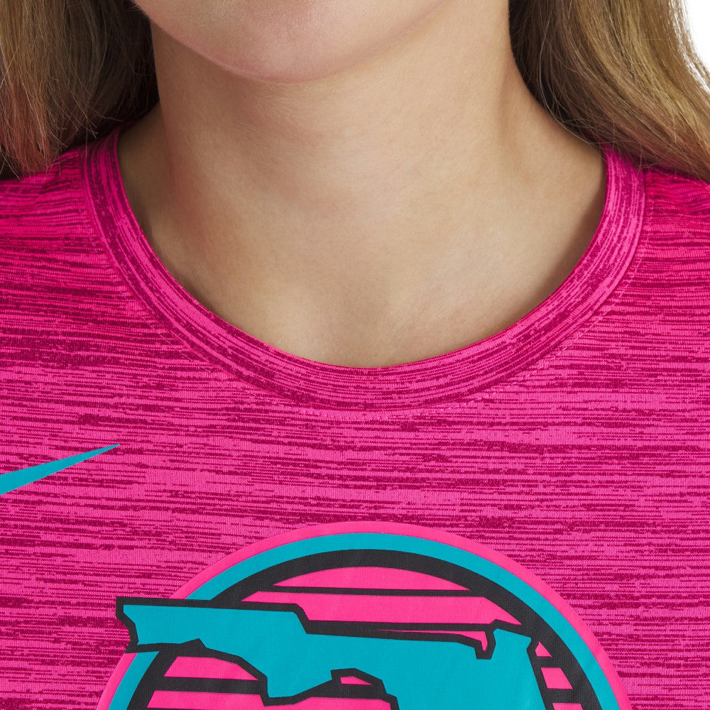 Miami Marlins Nike Women's 2025 City Connect Authentic Collection Velocity Dri-FIT T-Shirt | MLB Online