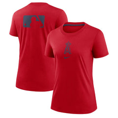 Los Angeles Angels Nike Women's Authentic Collection Early Work Tri-Blend T-Shirt | MLB Discount