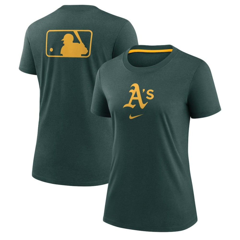 Athletics Nike Women's Authentic Collection Early Work Tri-Blend T-Shirt | MLB Online