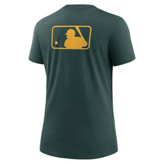 Athletics Nike Women's Authentic Collection Early Work Tri-Blend T-Shirt | MLB Online
