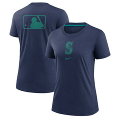 Seattle Mariners Nike Women's Authentic Collection Early Work Tri-Blend T-Shirt | MLB US