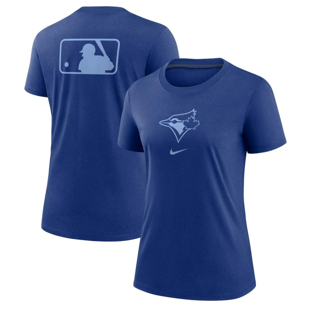 Toronto Blue Jays Nike Women's Authentic Collection Early Work Tri-Blend T-Shirt | MLB Outlet