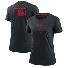 Cleveland Guardians Nike Women's Authentic Collection Early Work Tri-Blend T-Shirt | MLB Sale