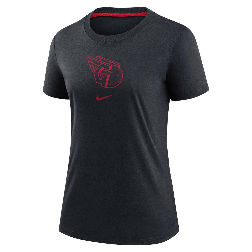 Cleveland Guardians Nike Women's Authentic Collection Early Work Tri-Blend T-Shirt | MLB Sale