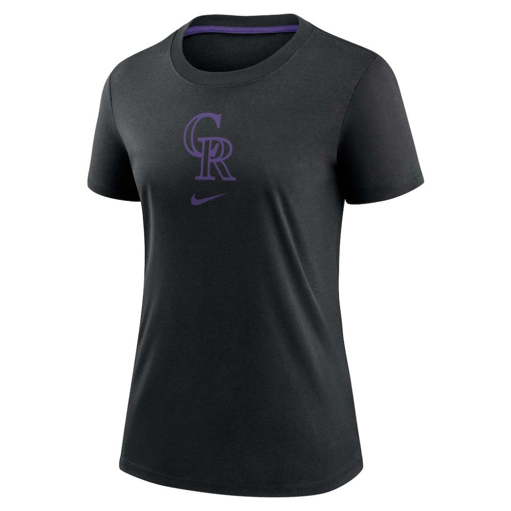 Colorado Rockies Nike Women's Authentic Collection Early Work Tri-Blend T-Shirt | MLB Near me