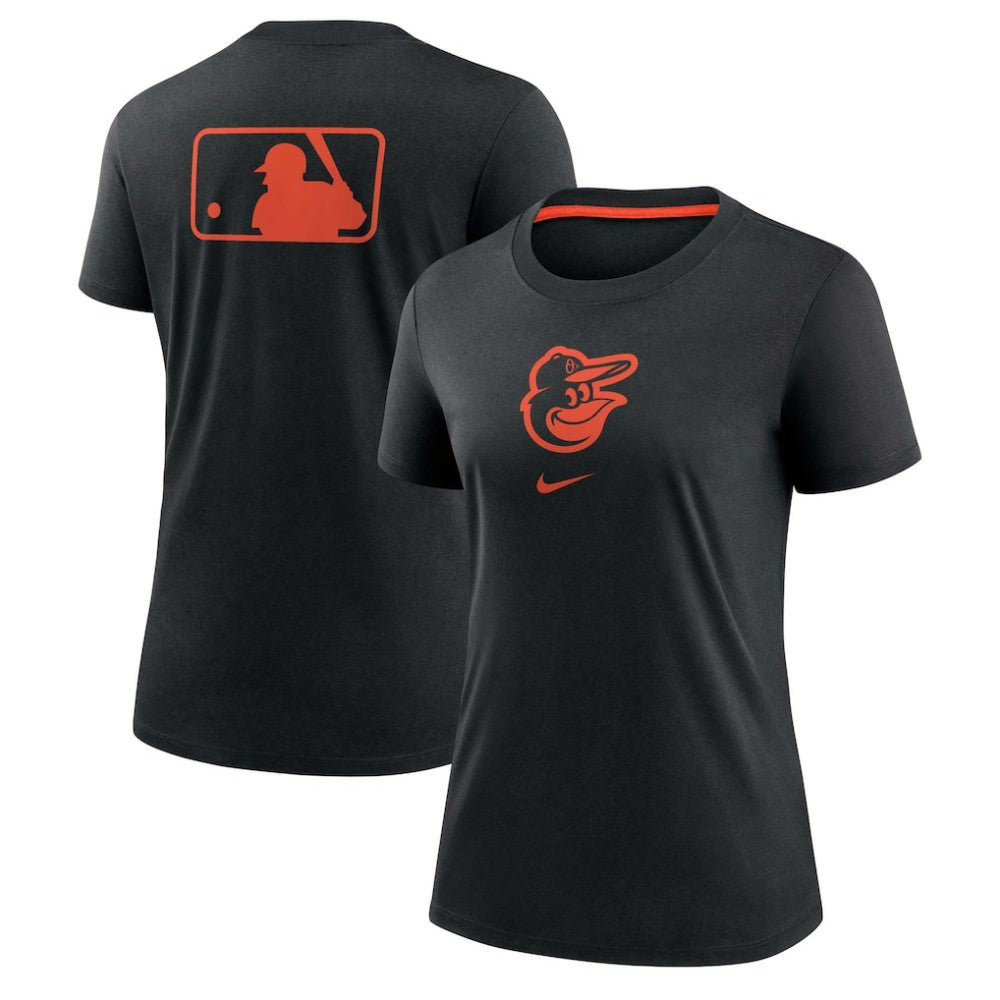 Baltimore Orioles Nike Women's Authentic Collection Early Work Tri-Blend T-Shirt | MLB Near me