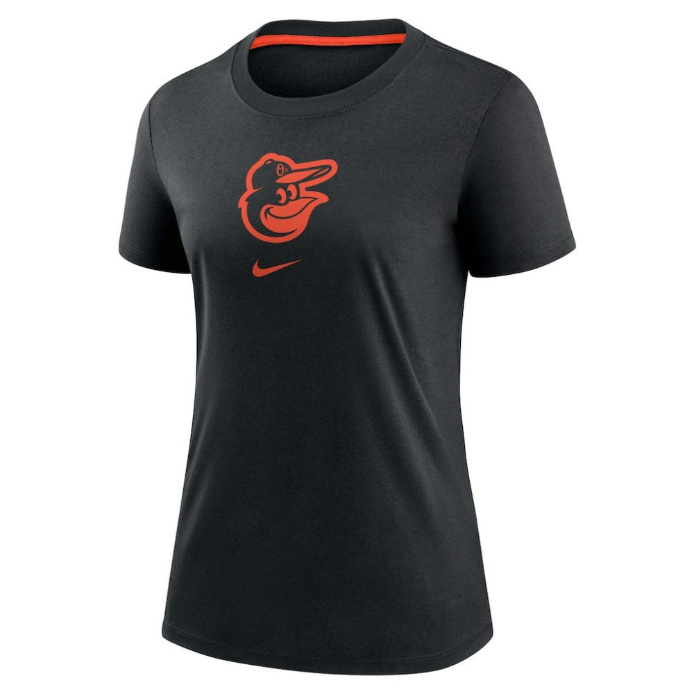 Baltimore Orioles Nike Women's Authentic Collection Early Work Tri-Blend T-Shirt | MLB Near me
