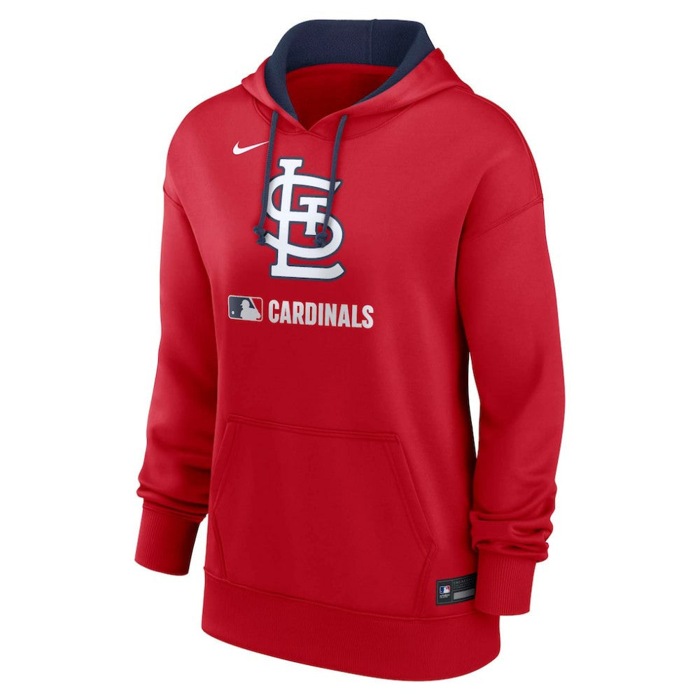 St. Louis Cardinals Nike Women's Authentic Collection Therma-FIT Hoodie | MLB New