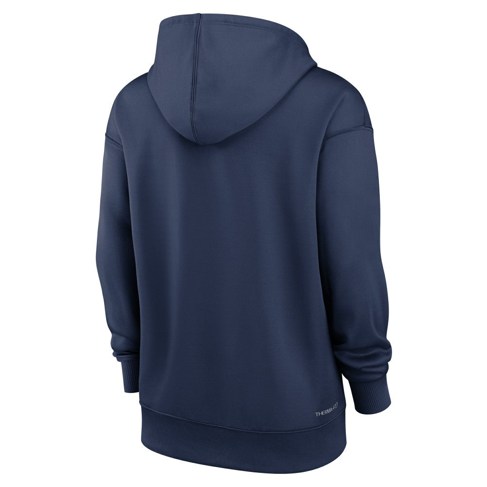 Los Angeles Angels Nike Women's Authentic Collection Lockup Alternate Logo Therma Hoodie | MLB New