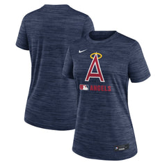 Los Angeles Angels Nike Women's Authentic Collection Alternate Logo Velocity Dri-FIT  T-Shirt | MLB On Sale