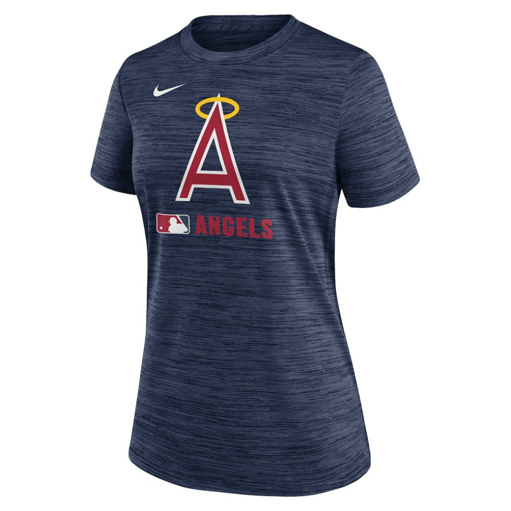 Los Angeles Angels Nike Women's Authentic Collection Alternate Logo Velocity Dri-FIT  T-Shirt | MLB On Sale