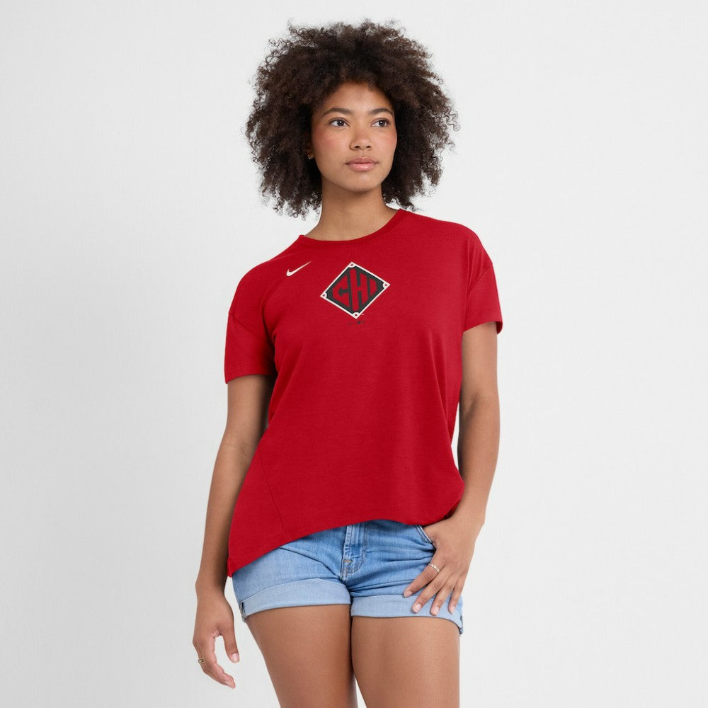Chicago White Sox Nike Women's 2025 City Connect Flowy Fashion Tri-Blend Dri-FIT T-Shirt | MLB For sale