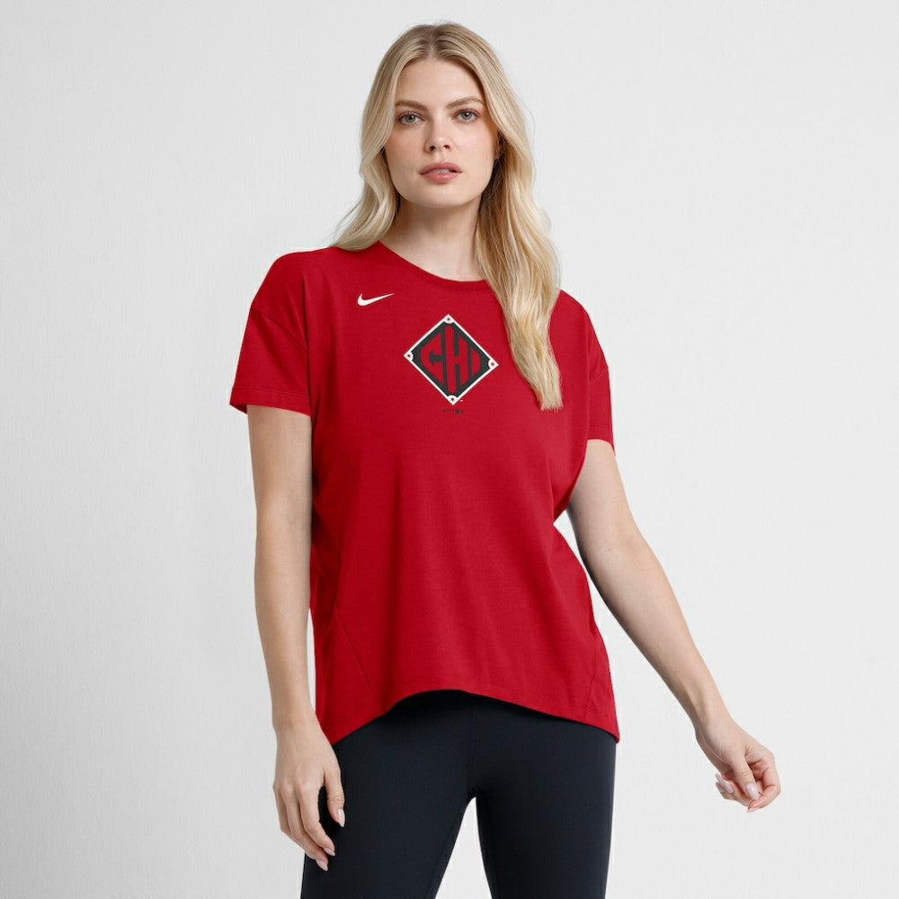 Chicago White Sox Nike Women's 2025 City Connect Flowy Fashion Tri-Blend Dri-FIT T-Shirt | MLB For sale