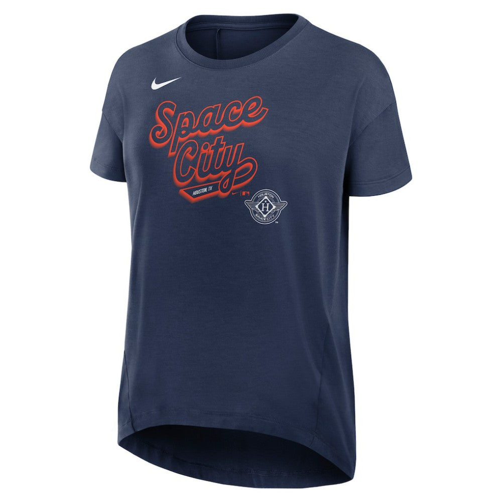 Houston Astros Nike Women's 2025 City Connect Flowy Fashion Tri-Blend Dri-FIT T-Shirt | MLB New