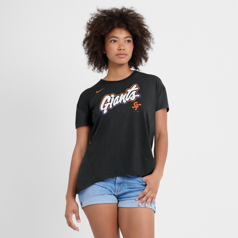 San Francisco Giants Nike Women's 2025 City Connect Flowy Fashion Tri-Blend Dri-FIT T-Shirt | MLB Online