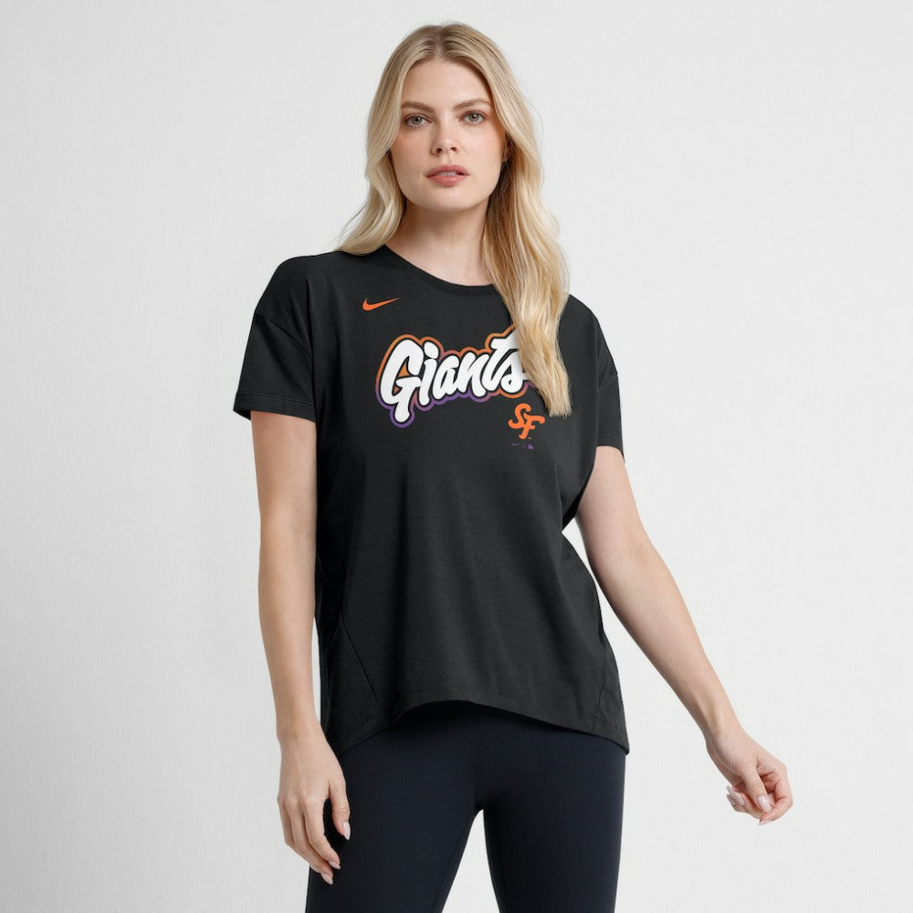 San Francisco Giants Nike Women's 2025 City Connect Flowy Fashion Tri-Blend Dri-FIT T-Shirt | MLB Online