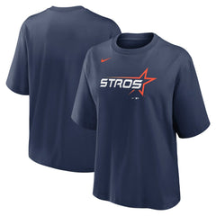 Houston Astros Nike Women's 2025 City Connect Logo Boxy T-Shirt | MLB Sale