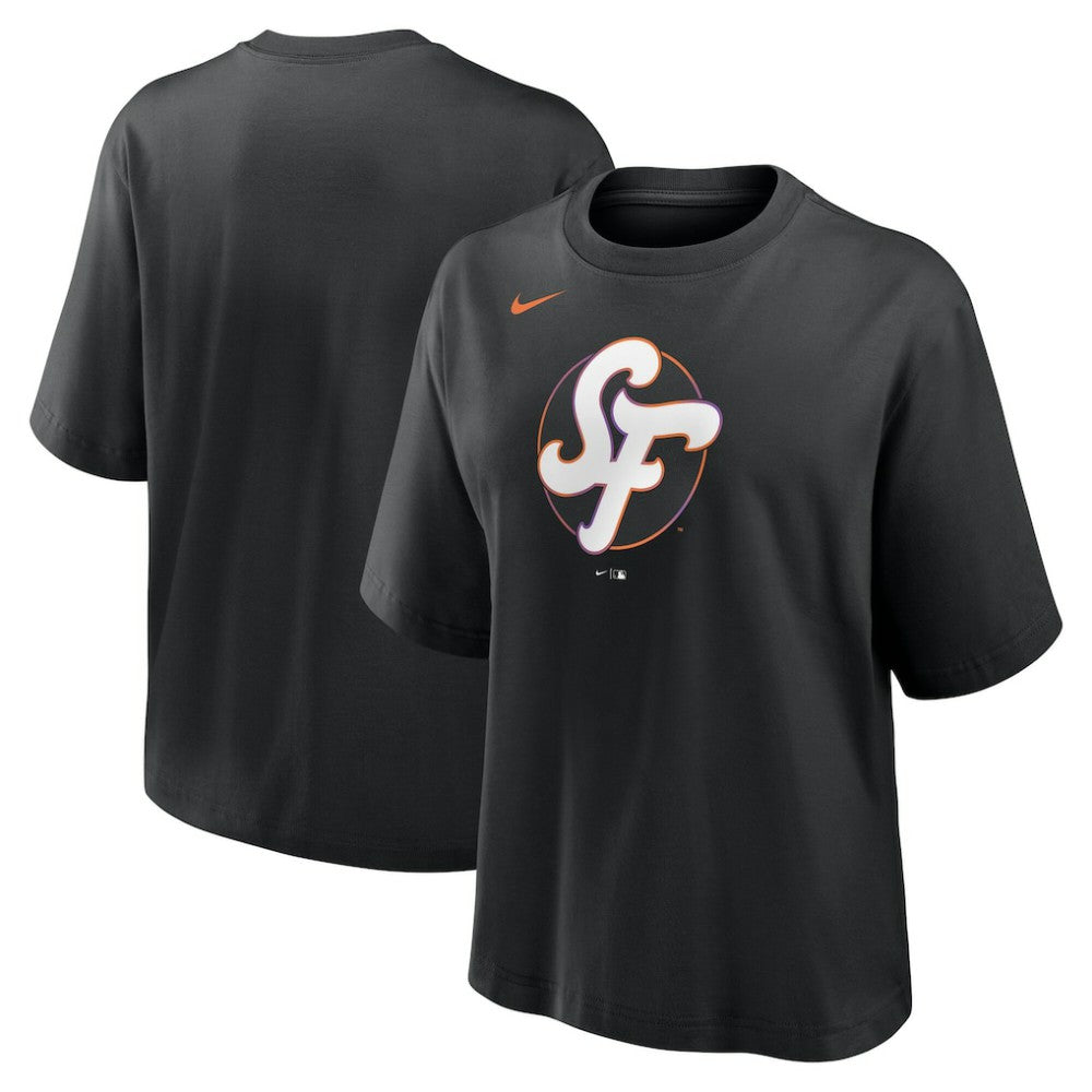 San Francisco Giants Nike Women's 2025 City Connect Logo Boxy T-Shirt | MLB Shop