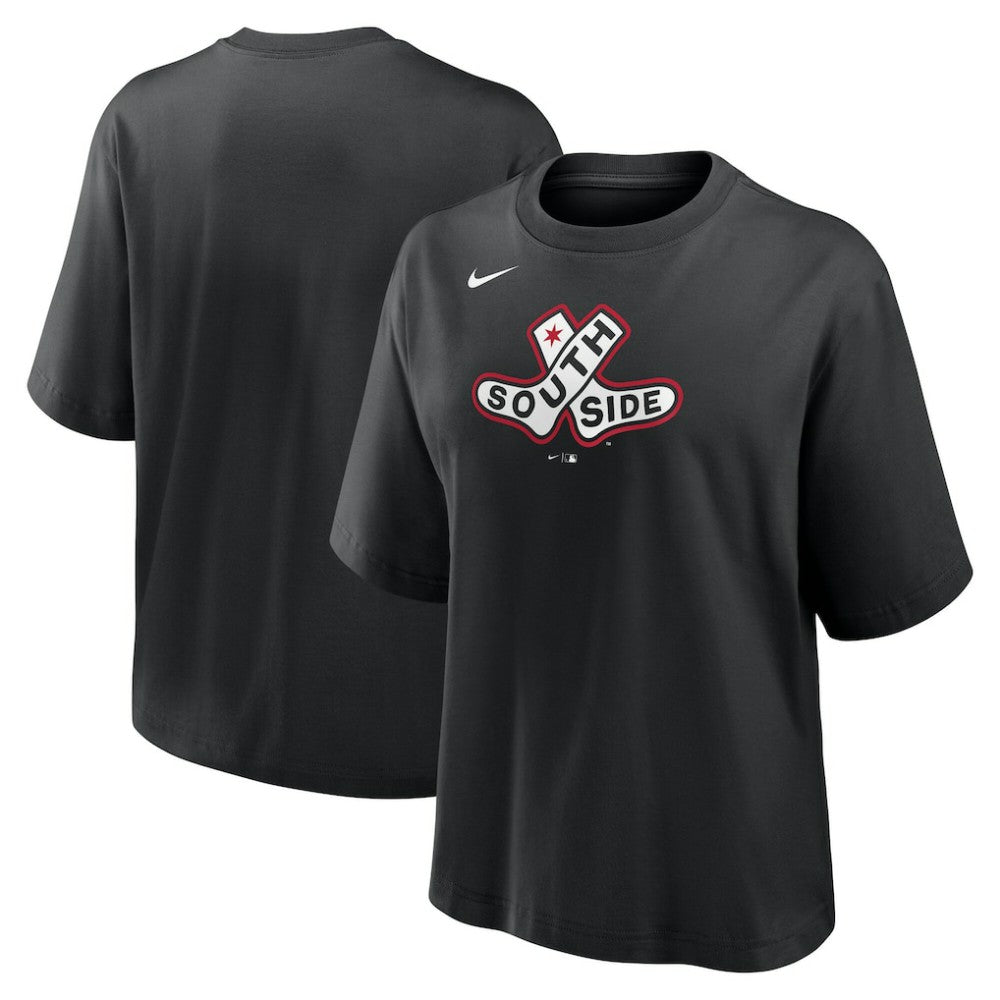Chicago White Sox Nike Women's 2025 City Connect Logo Boxy T-Shirt | MLB Shop
