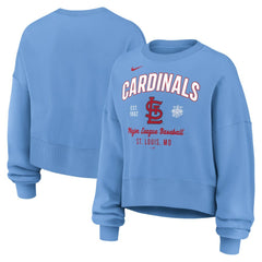 St. Louis Cardinals Nike Women's Oversized High Hip Pullover Sweatshirt | MLB Sale