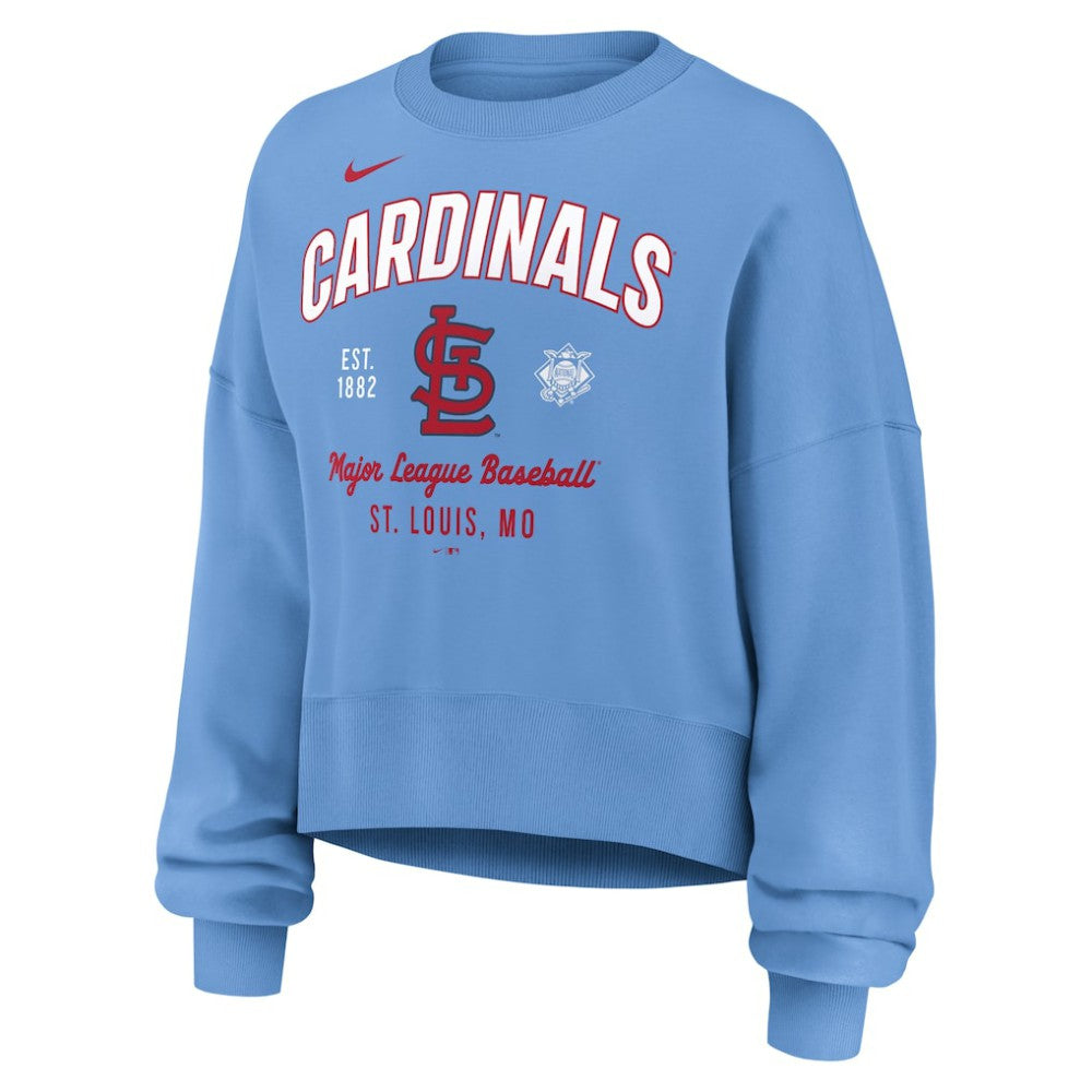 St. Louis Cardinals Nike Women's Oversized High Hip Pullover Sweatshirt | MLB Sale