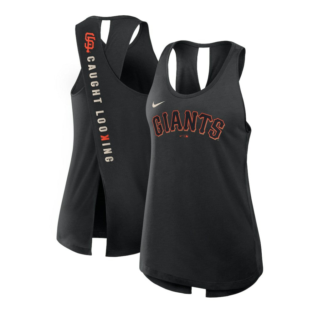 San Francisco Giants Nike Open-Back Crisscross Dri-FIT Tank Top | MLB Online