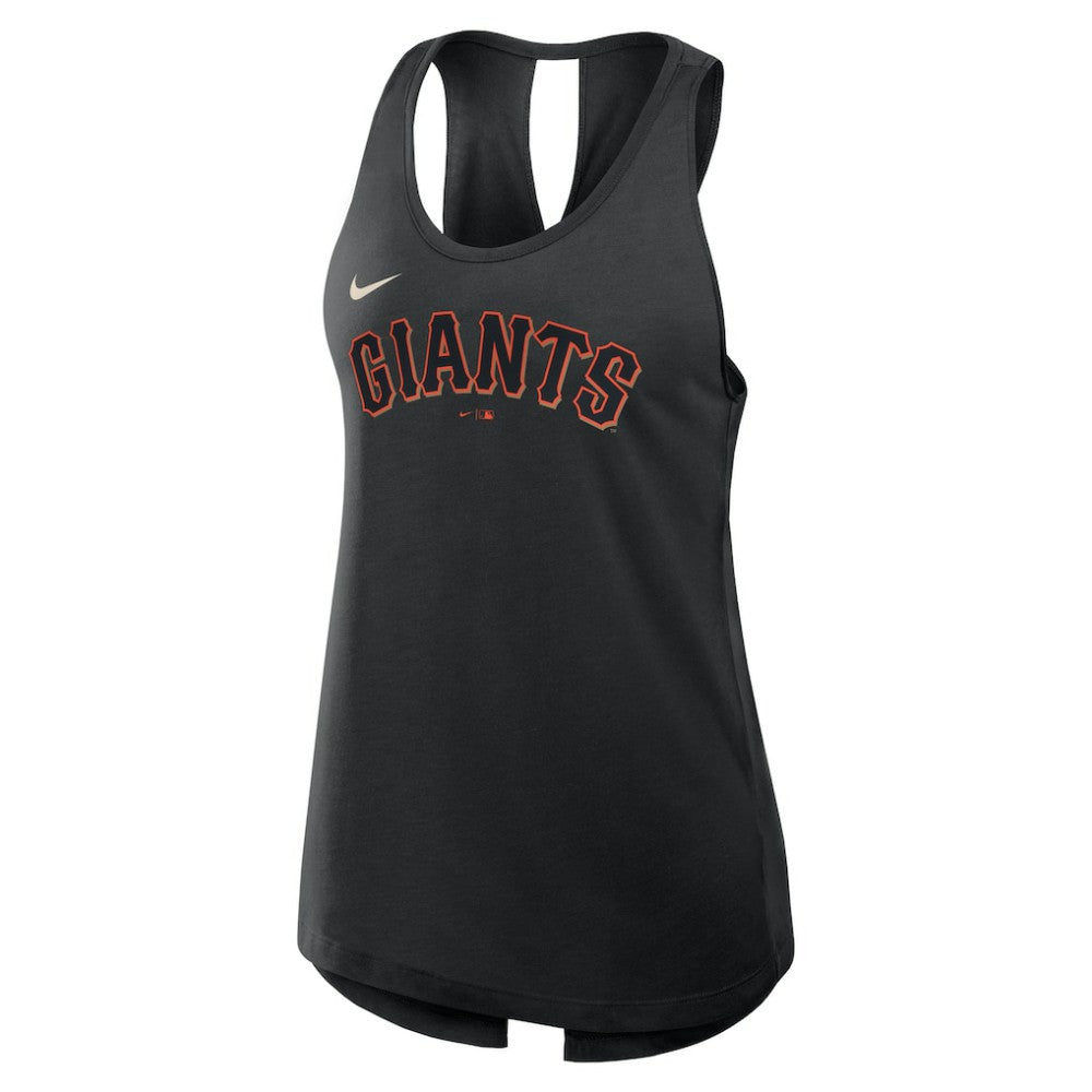 San Francisco Giants Nike Open-Back Crisscross Dri-FIT Tank Top | MLB Online