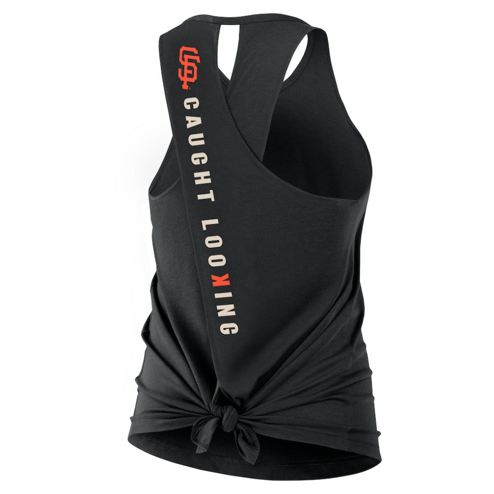 San Francisco Giants Nike Open-Back Crisscross Dri-FIT Tank Top | MLB Online
