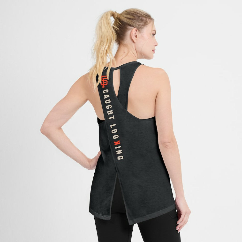 San Francisco Giants Nike Open-Back Crisscross Dri-FIT Tank Top | MLB Online