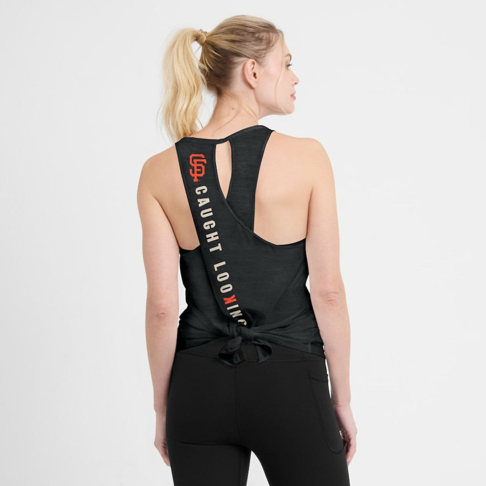 San Francisco Giants Nike Open-Back Crisscross Dri-FIT Tank Top | MLB Online