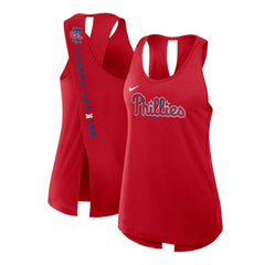 Philadelphia Phillies Nike Open-Back Crisscross Dri-FIT Tank Top | MLB Near me