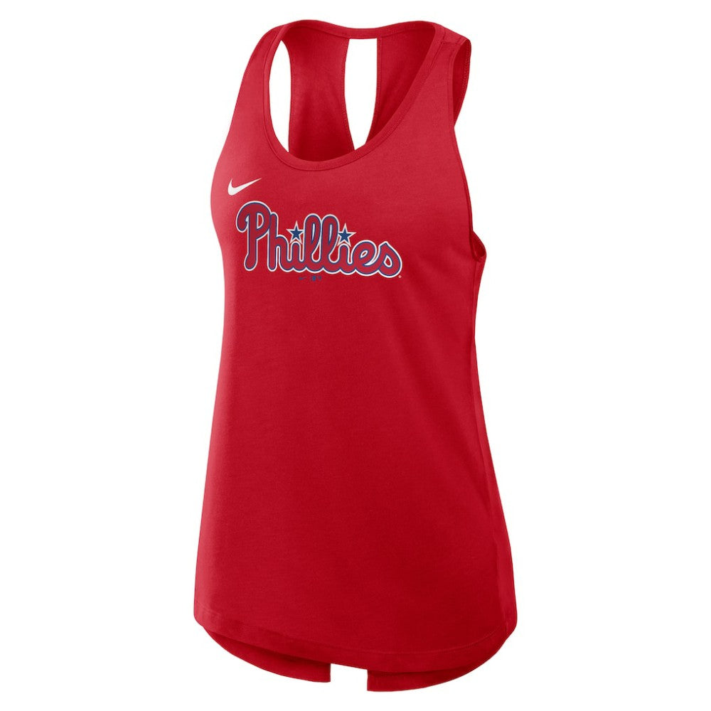 Philadelphia Phillies Nike Open-Back Crisscross Dri-FIT Tank Top | MLB Near me