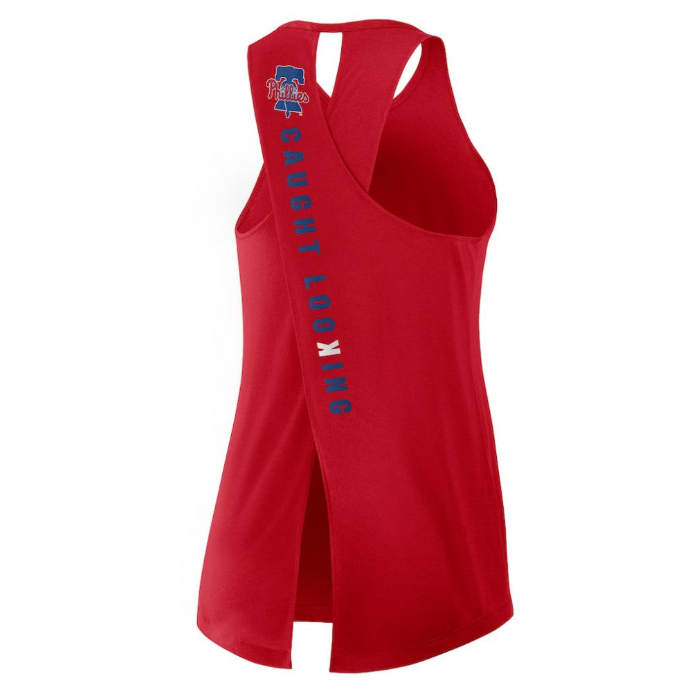 Philadelphia Phillies Nike Open-Back Crisscross Dri-FIT Tank Top | MLB Near me