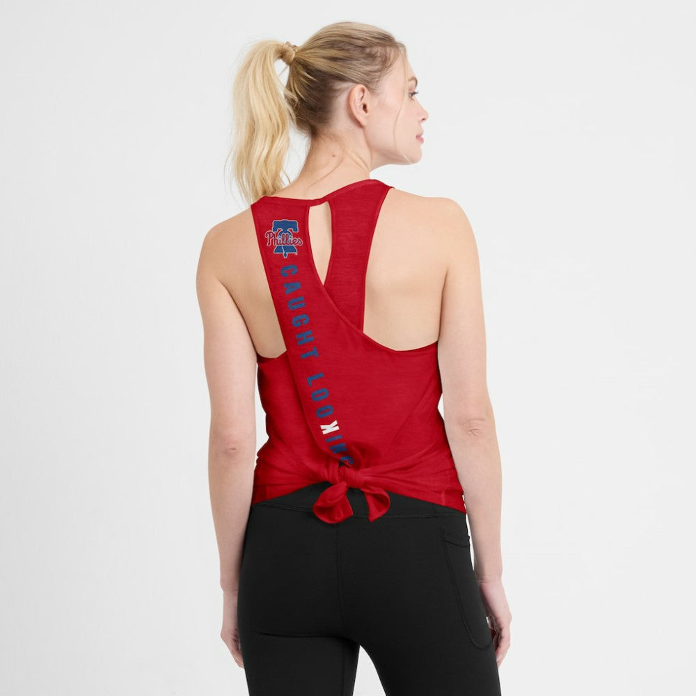 Philadelphia Phillies Nike Open-Back Crisscross Dri-FIT Tank Top | MLB Near me