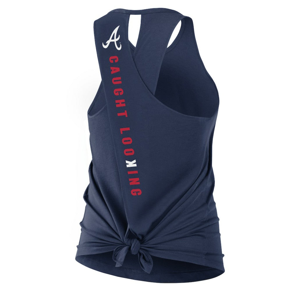 Atlanta Braves Nike Open-Back Crisscross Dri-FIT Tank Top | MLB Online