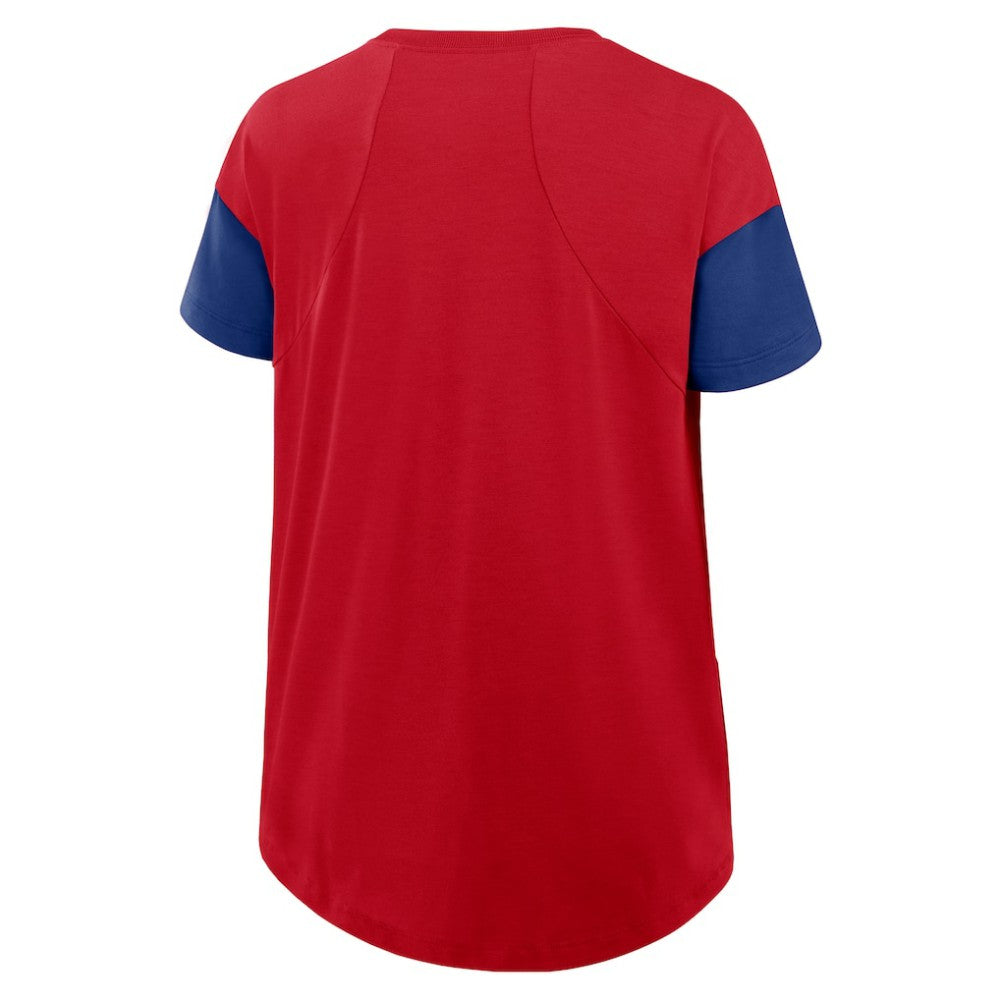 Philadelphia Phillies Nike Women's Flowy Fashion Tri-Blend Dri-FIT T-Shirt | MLB Online