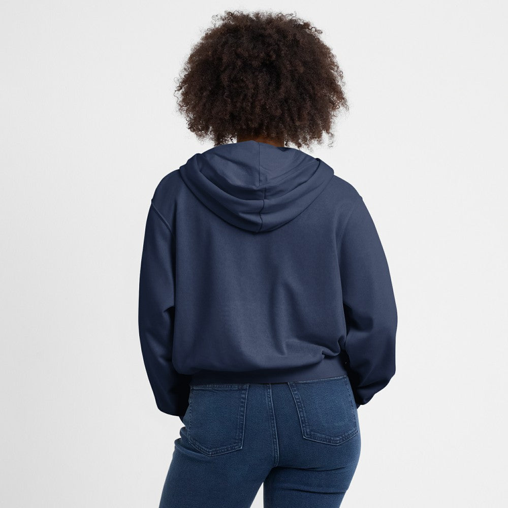 Cleveland Guardians Nike Women's Cropped Chill Full-Zip Hoodie | MLB US