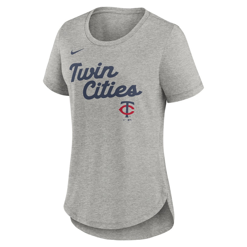 Minnesota Twins Nike Women's Script Tri-Blend T-Shirt | MLB Shop