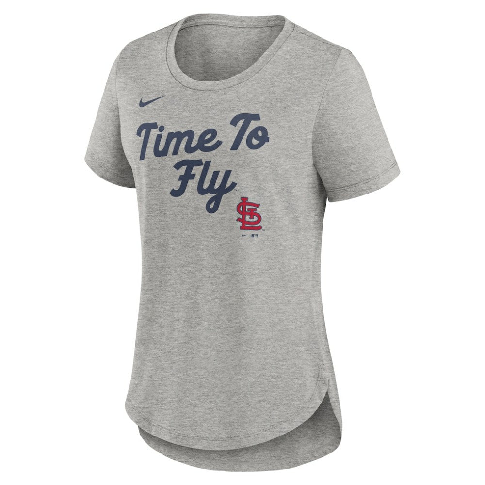 St. Louis Cardinals Nike Women's Script Tri-Blend T-Shirt | MLB US