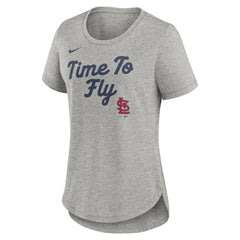 St. Louis Cardinals Nike Women's Script Tri-Blend T-Shirt | MLB US