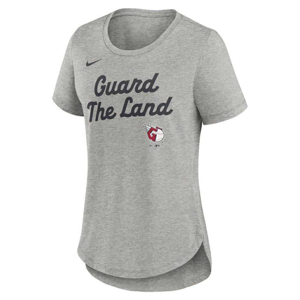 Cleveland Guardians Nike Women's Script Tri-Blend T-Shirt | MLB US