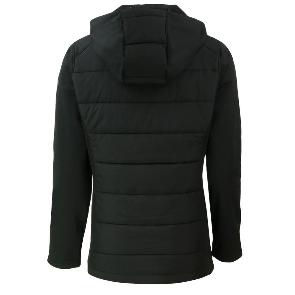 San Francisco Giants Cutter & Buck Women's  Evoke Hybrid Eco Softshell Recycled Full-Zip Hoodie Jacket | MLB Discount