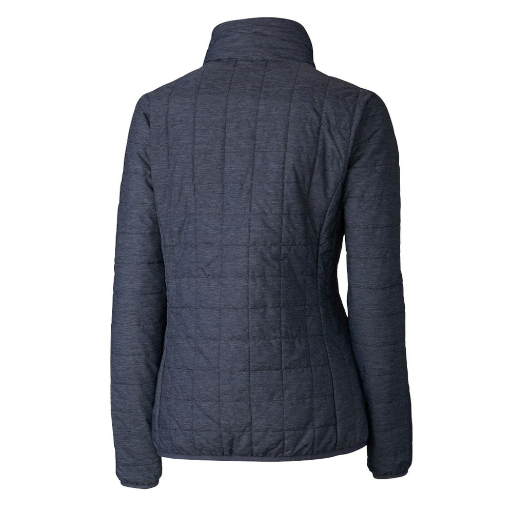 Los Angeles Dodgers Cutter & Buck Women's Rainier PrimaLoft Eco Insulated Full-Zip Puffer Jacket | MLB Discount